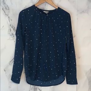 Bass Long Sleeve Blouse Sz XS